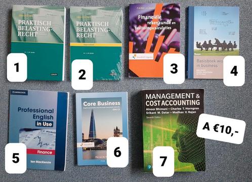 Studieboeken Finance & Controle, Boeken, Economie, Management en Marketing, Zo goed als nieuw, Ophalen of Verzenden