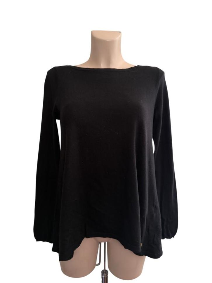 Des Petit Hauts shirt lange mouw S, Kleding | Dames, Truien en Vesten, Zo goed als nieuw, Maat 36 (S), Zwart, Ophalen of Verzenden