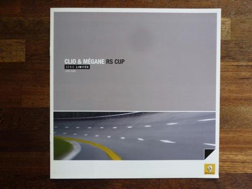 Renault Clio & Mégane RS Cup serie limitéé (2008), Boeken, Auto's | Folders en Tijdschriften, Nieuw, Renault, Verzenden