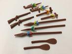 Playmobil indianen spullen peddel speer vredespijp en geweer, Ophalen of Verzenden, Gebruikt, Los playmobil