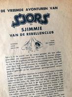 Oude Sjors en Sjimmie  Nieuwe avonturen  1954, Gelezen, Ophalen of Verzenden, Eén stripboek