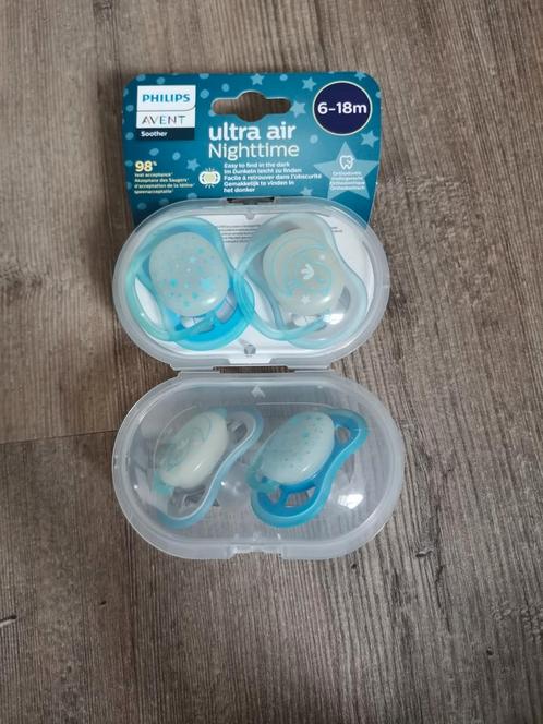 Phillips Avent Ultra Air Nighttime 4x speen, Kinderen en Baby's, Babyvoeding en Toebehoren, Nieuw, Overige typen, Ophalen of Verzenden