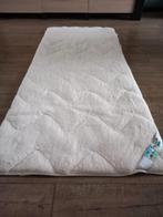 Texelse  wollen onderdeken  90x200 cm, Huis en Inrichting, Eenpersoons, Wit, Dekbedovertrek, Ophalen of Verzenden