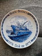 Boele-Bolnes dok 111 herdenkingsbord 1974-1975, Ophalen of Verzenden