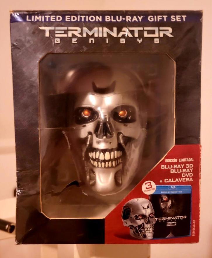 Terminator Genisys Limited Edition Blu-ray Gift Set, Cd's en Dvd's, Blu-ray, Gebruikt, Science Fiction en Fantasy, 3D, Boxset