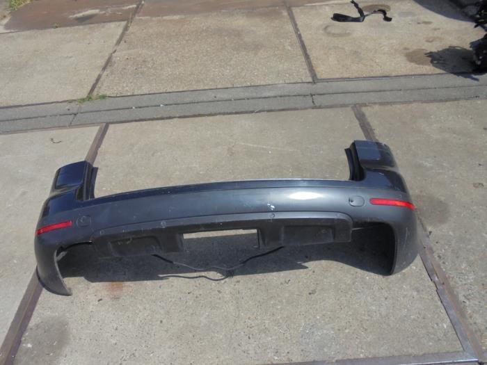 Achterbumper van een Volkswagen Touareg (LC9Z), Auto-onderdelen, Carrosserie en Plaatwerk, Bumper, Volkswagen, Gebruikt, 3 maanden garantie
