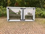 Kunststof Kozijn met Glas /dakkapel kozijn, 120 cm of meer, Nieuw, Ophalen of Verzenden, Glas
