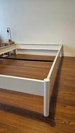 Bed frame 160 x 220 extra lang, Ophalen, Gebruikt, Wit, Tweepersoons