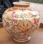 Antieke vaas Potteries Excelsior Gouda. Gekleurd Delfs 1920., Antiek en Kunst, Antiek | Vazen, Ophalen of Verzenden