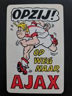 Ajax Sticker- Opzij! Op weg naar Ajax, Ophalen of Verzenden, Zo goed als nieuw, Ajax