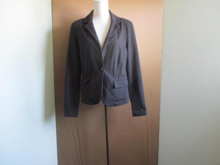 Didi jasje maat L (katoen)., Kleding | Dames, Jasjes, Kostuums en Pakken, Zo goed als nieuw, Jasje, Maat 42/44 (L), Zwart, Verzenden