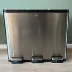Pedaalemmer 30 liter, Ophalen, Met pedaal, Rvs, Minder dan 50 cm