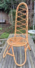 Rohé Noordwolde rotan stoel jaren 50 60, Ophalen of Verzenden