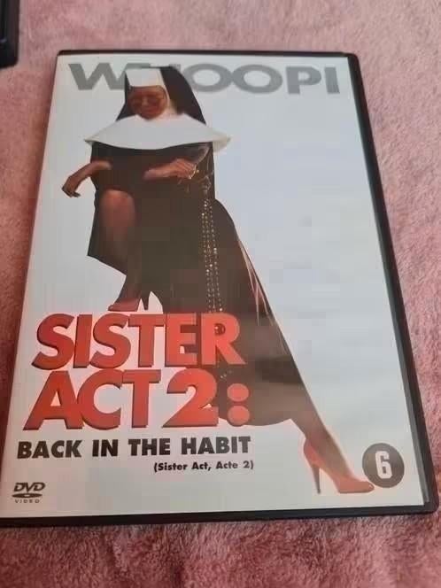 dvd sister act 2, Alle leeftijden, Ophalen of Verzenden, Zo goed als nieuw, Actiekomedie