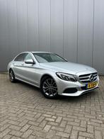 Mercedes-Benz C-Klasse C180 156pk 9G-TRONIC 2017 Grijs, Auto's, Automaat, Euro 5, 1800 kg, Zwart