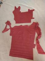 Restanten rundleer voor tassen, Hobby en Vrije tijd, Naaien en Fournituren, Ophalen of Verzenden, Nieuw