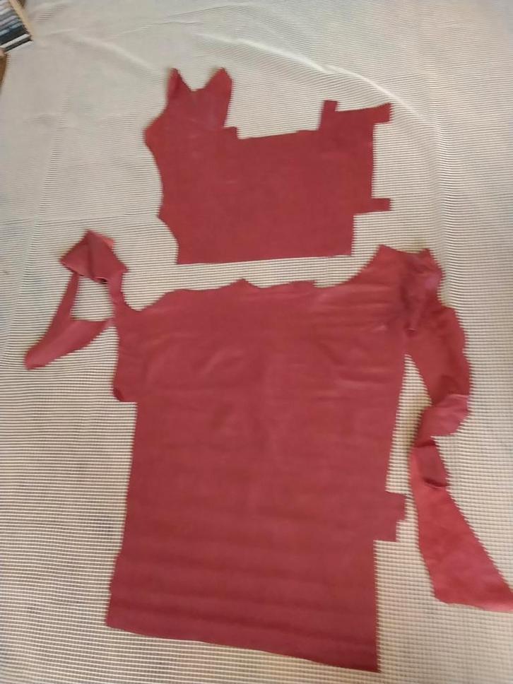 Restanten rundleer voor tassen, Hobby en Vrije tijd, Naaien en Fournituren, Nieuw, Ophalen of Verzenden