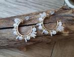 Barok Parel Hoop Oorbellen, Sieraden, Tassen en Uiterlijk, Oorbellen, Overige materialen, Verzenden, Nieuw, Knopjes of Stekers