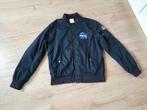 Blauwe NASA Bomberjack - Maat L, Kleding | Heren, Maat 52/54 (L), Blauw, Ophalen of Verzenden, Zo goed als nieuw