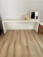 IKEA MALM Bedtafel / Sidetable, Huis en Inrichting, Tafels | Sidetables, Ophalen, Kunststof, Gebruikt, 150 tot 200 cm