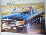 Mercedes benz 300 / 420 / 500 SL folder, Boeken, Auto's | Folders en Tijdschriften, Ophalen of Verzenden, Zo goed als nieuw, Mercedes