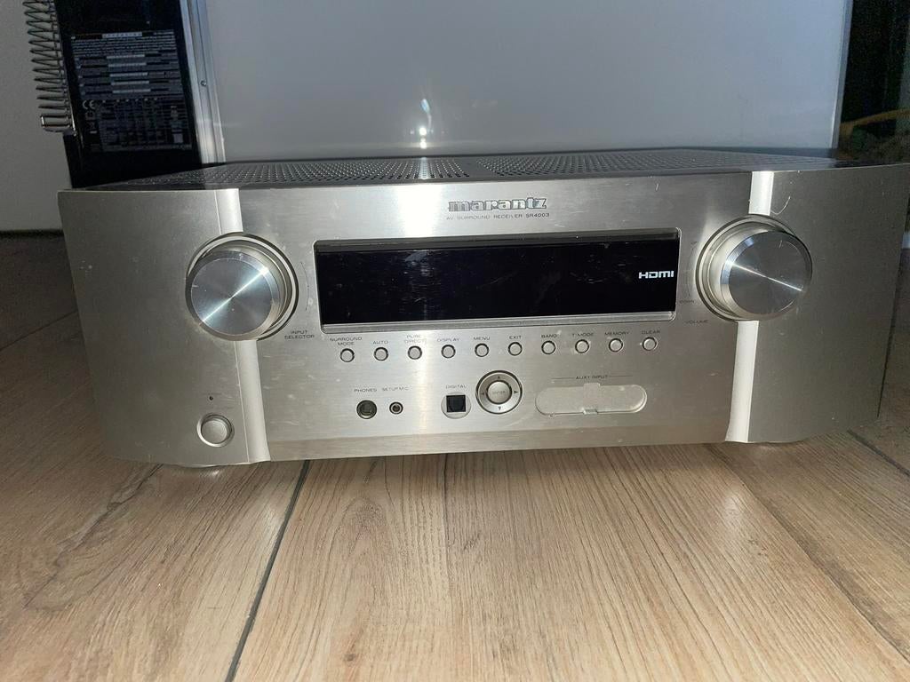 Marantz versterker SR4003, Marantz, Gebruikt, Ophalen of Verzenden, 120 watt of meer