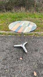 Terras tafel, Ophalen, Kunststof, Gebruikt, Rond