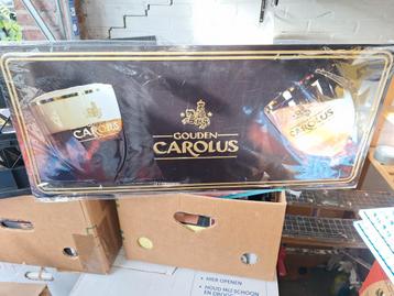 Groot gouden carolus bord nieuw  beschikbaar voor biedingen