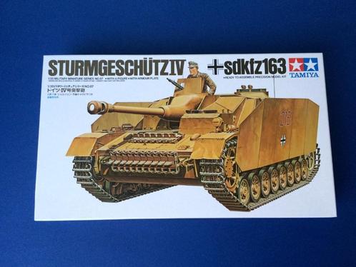 Tamiya 35087 German Sturmgeschutz IV 1/35, Hobby en Vrije tijd, Modelbouw | Auto's en Voertuigen, Nieuw, Tank, 1:32 tot 1:50, Tamiya