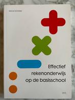 Effectieve rekendidactiek op de basisschool Marcel Schmeier, Boeken, Schmeier, Nieuw, Alpha, HBO
