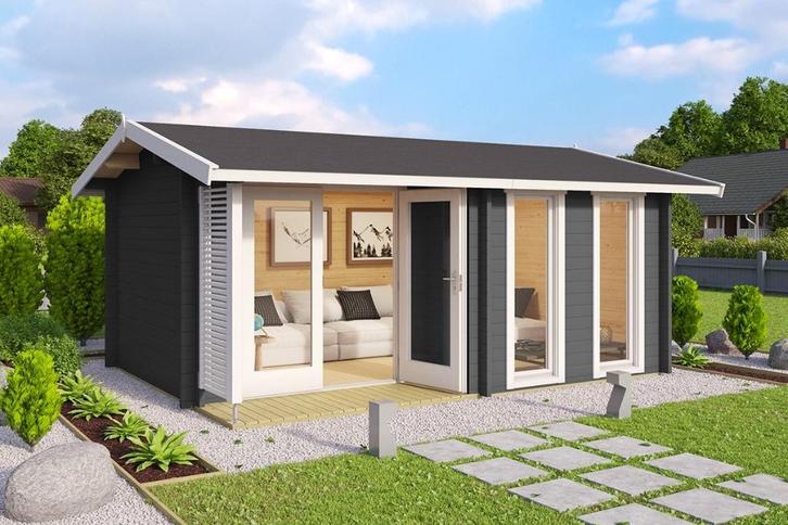 NIEUW Modern tuinhuis Hampshire ---44mm---, Hobby en Vrije tijd, Overige Hobby en Vrije tijd, Nieuw, Verzenden