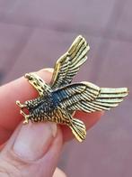 Vintage 80's adelaar vogel pin broche, Ophalen of Verzenden