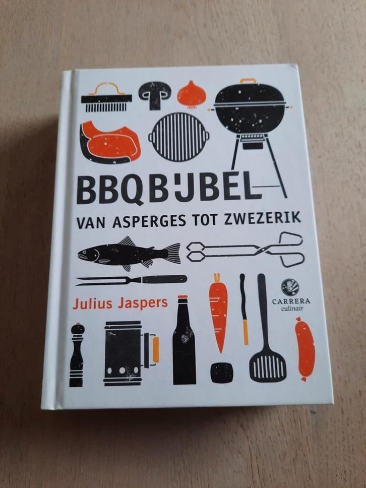 BBQbijbel - Julius Jaspers, Boeken, Kookboeken, Zo goed als nieuw, Ophalen of Verzenden