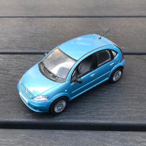 1:43 CITROËN C3 ……. 7,50, Hobby en Vrije tijd, Modelauto's | 1:43, Gebruikt, Auto, Norev, Ophalen of Verzenden