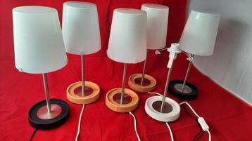 6 tafellampen ikea type basisk B0404, lees de beschrijving beschikbaar voor biedingen