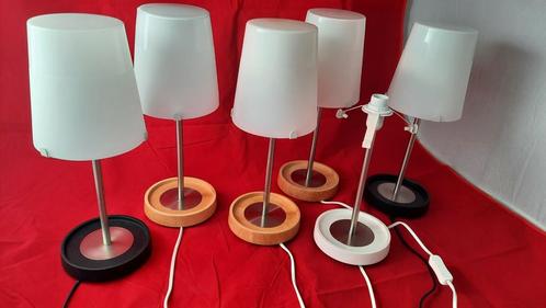 6 tafellampen ikea type basisk B0404, lees de beschrijving, Huis en Inrichting, Lampen | Tafellampen, Zo goed als nieuw, Minder dan 50 cm