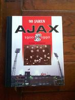 voetbalboek- 90 jaren Ajax ( Hardcover ), Ophalen of Verzenden, Zo goed als nieuw, Balsport