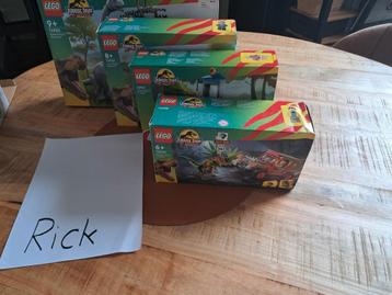 Lego jurassic parc theme sets  beschikbaar voor biedingen