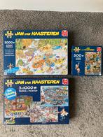 Jan van Haasteren puzzels 1x3000, 3x1000 en 1x500 stukjes, Hobby en Vrije tijd, Ophalen of Verzenden, Meer dan 1500 stukjes, Zo goed als nieuw
