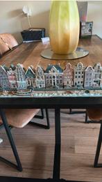 Stenen grachtenhuisjes aan kade, Ophalen of Verzenden, Zo goed als nieuw, Overige materialen, Minder dan 25 cm