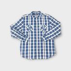 Lee Cooper heren overhemd  Maat L, Tweedehands, Blauw, Ophalen of Verzenden, Halswijdte 41/42 (L)