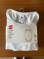 Hema baby overslag romper katoen 2 st. wit mt.98/104 Nieuw, Ophalen, Nieuw, Overige maten