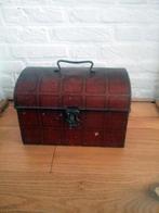 ANTIEKE BROODTROMMEL, BRUIN GEBLOKT 1920-1930, Ophalen of Verzenden, Overige materialen