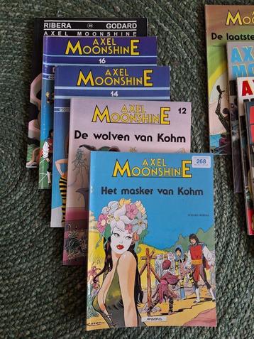 Axel Moonshine stripalbums - zie omschrijving voor titels E2 beschikbaar voor biedingen