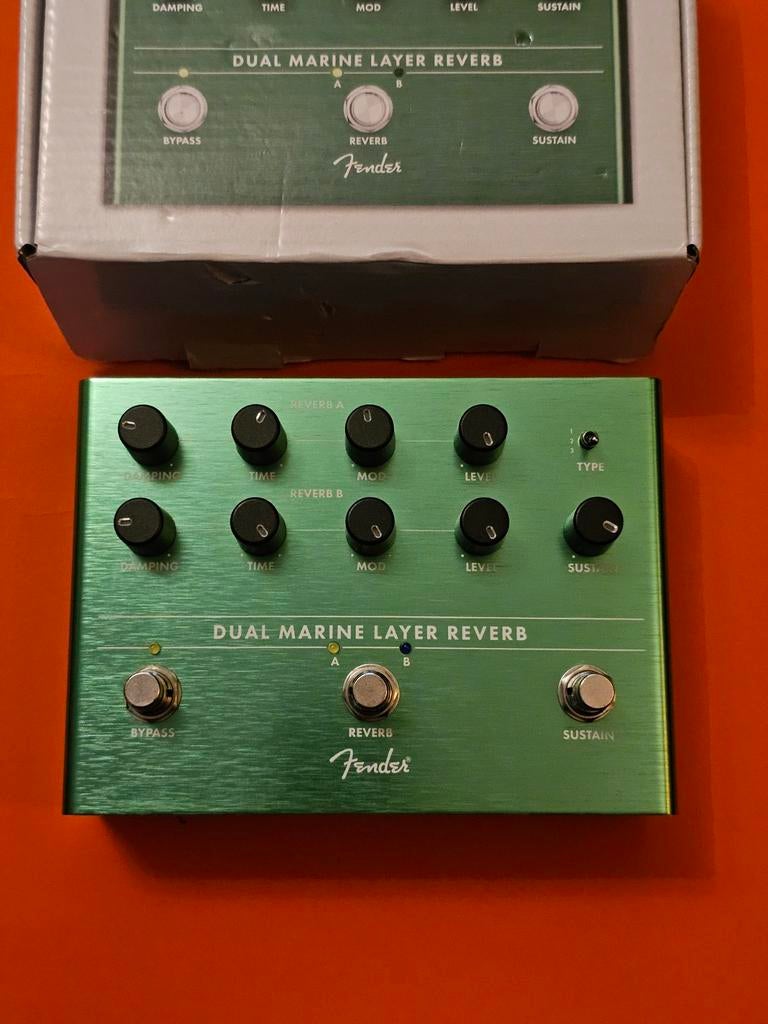 Fender Dual Marine Layer Reverb, Muziek en Instrumenten, Ophalen of Verzenden, 17600 N. Perimeter Drive, Scottsdale, AZ 85255, USA