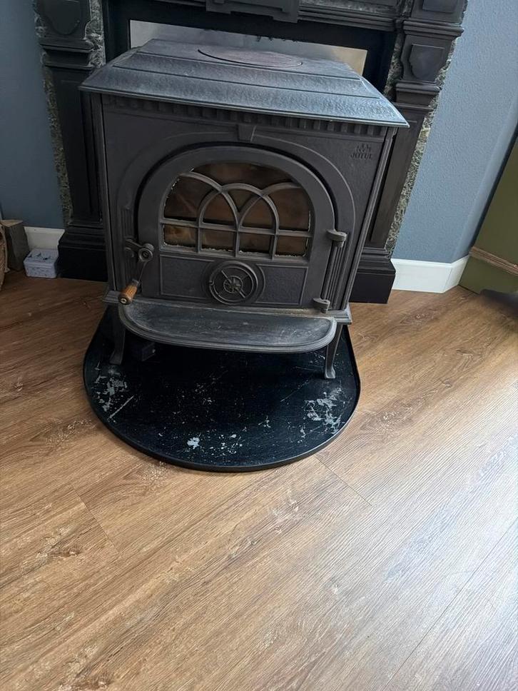 Houtkachel Jotul 8 - Klassiek en sfeervol, Huis en Inrichting, Kachels, Gebruikt, Vrijstaand, Houtkachel, Hout, Ophalen of Verzenden