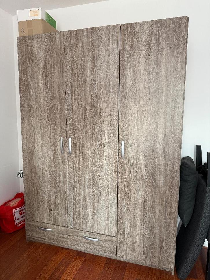 JYSK Kledingkast, Huis en Inrichting, Kasten | Kledingkasten, Gebruikt, 150 tot 200 cm, 100 tot 150 cm, 50 tot 75 cm, Met lade(s)