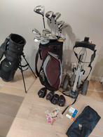 Complete MODERNE golfset dames/ cartbag met trolley, Sport en Fitness, Golf, Ophalen of Verzenden, Zo goed als nieuw, Set