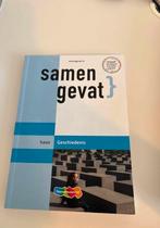 Samengevat geschiedenis havo, Boeken, Ophalen of Verzenden, Zo goed als nieuw, HAVO, Geschiedenis