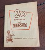 Boekje 20 recepten met nescafé Martine Wittop Koning, Ophalen of Verzenden, Nederland en België